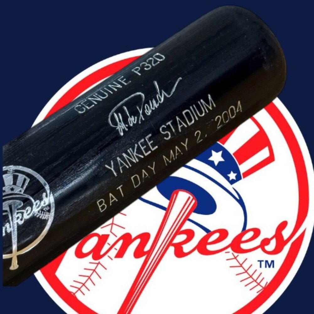 Pro Louisville Slugger Yankee Stadium Bat Day 2004 Jorge Posada Genuine P320 New